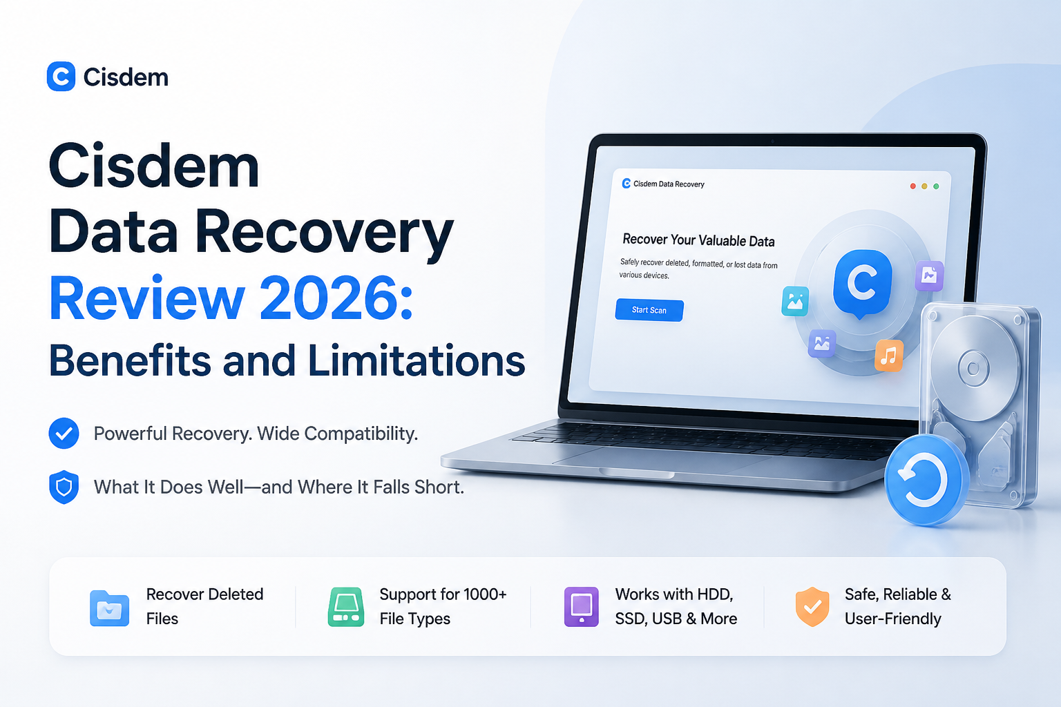 Cisdem Data Recovery Review 2026: Benefits and Limitations