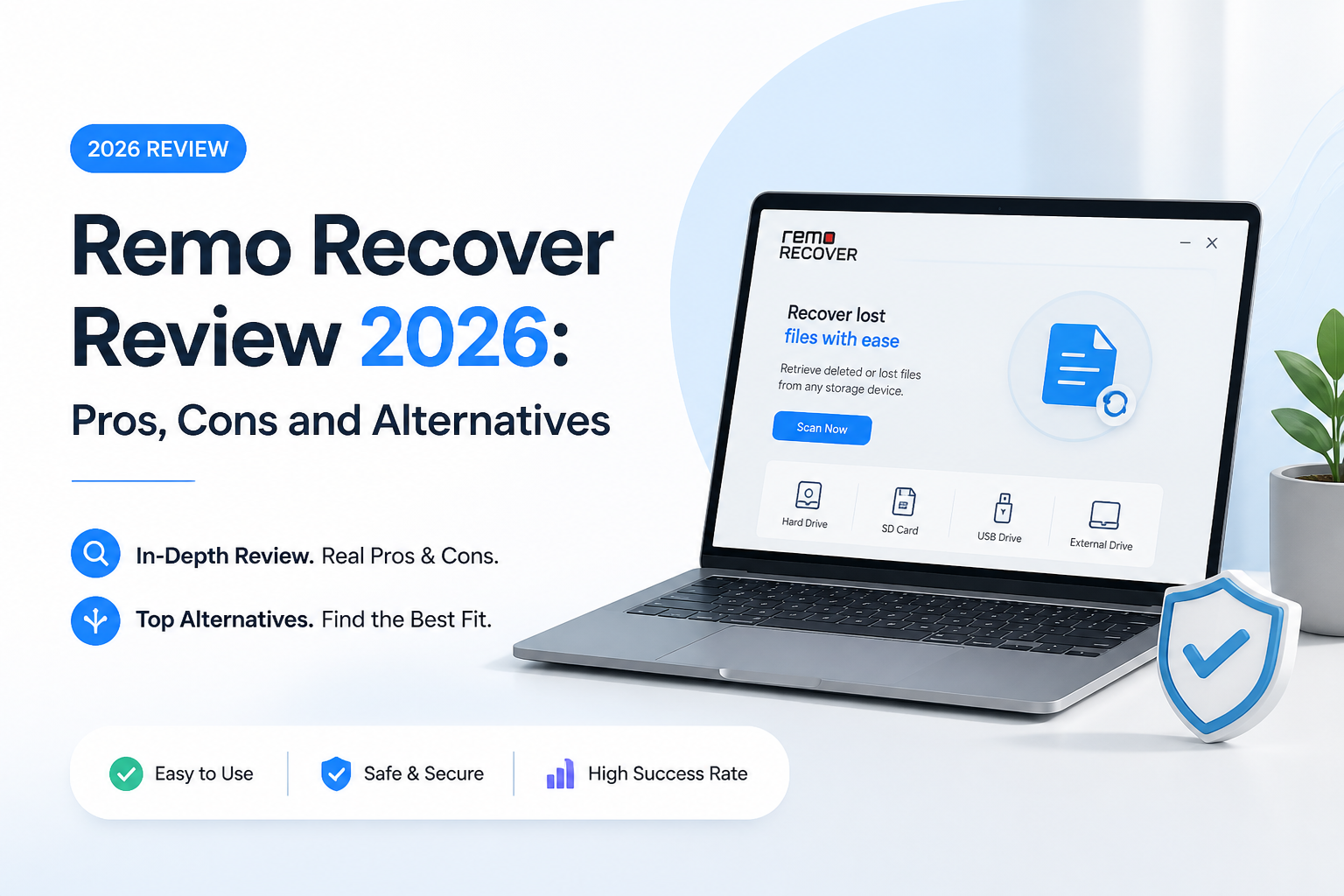 Remo Recover Review 2026: Pros, Cons and Alternatives